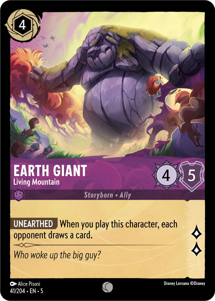 Earth Giant - Living Mountain (41/204) [Shimmering Skies] 