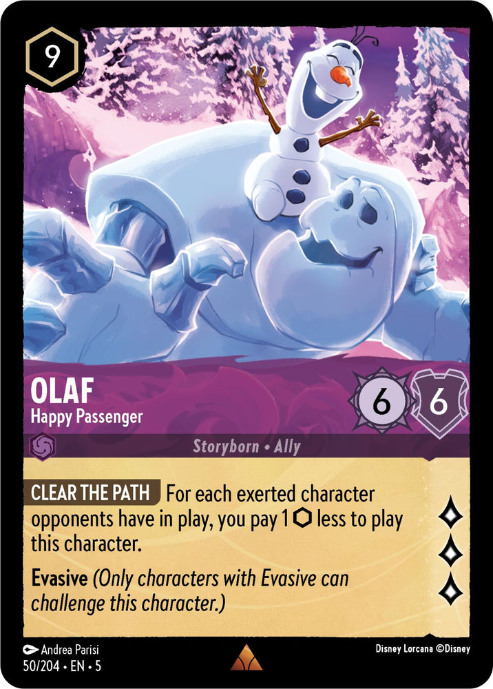 Olaf - Happy Passenger (50/204) [Shimmering Skies] 