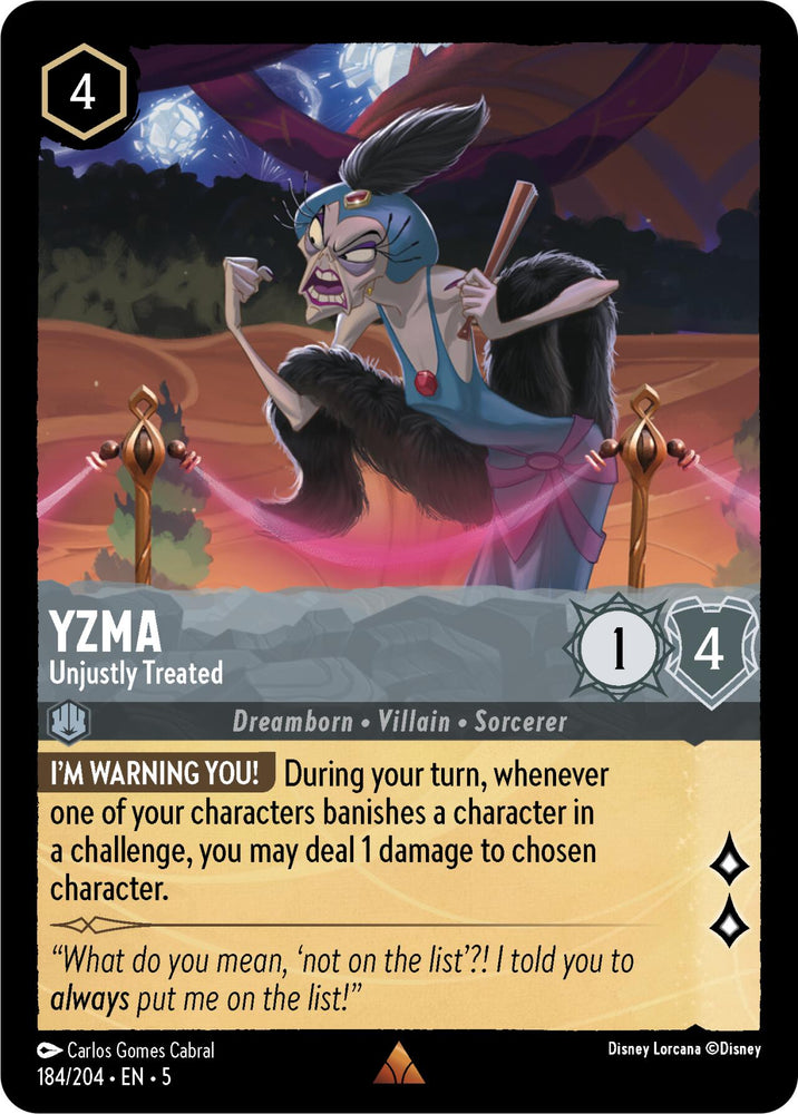 Yzma - Unjustly Treated (184/204) [Shimmering Skies] 