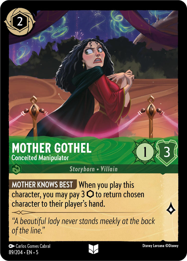 Mother Gothel - Conceited Manipulator (89/204) [Shimmering Skies] 
