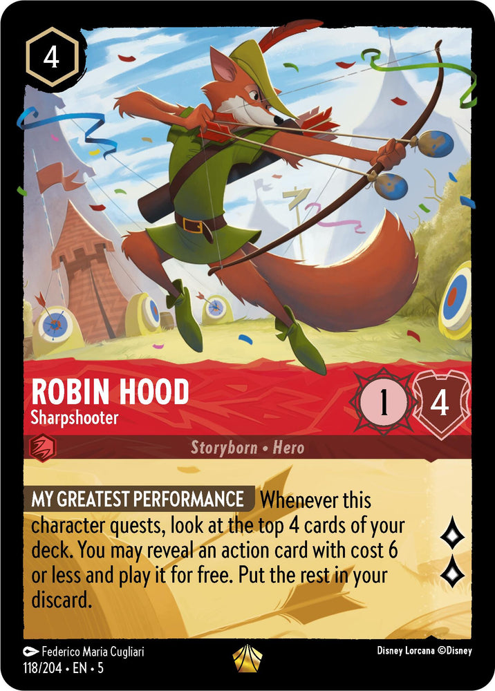 Robin Hood - Sharpshooter (118/204) [Shimmering Skies] 