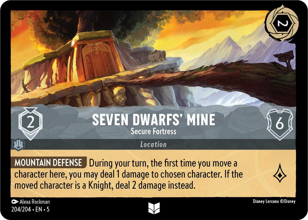 Seven Dwarfs' Mine - Secure Fortress (204/204) [Shimmering Skies] 