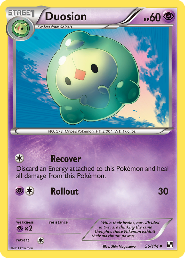 Duosion (56/114) [Black &amp; White: Base Set] 