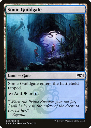 Simic Guildgate (258/259) [Ravnica Allegiance] 