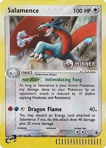 Salamence (19/97) (Winner) [League &amp; Championship Cards] 