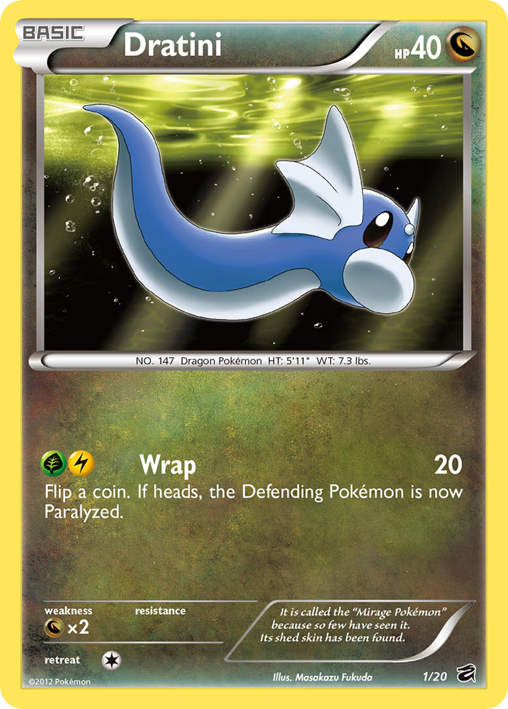 Dratini (1/20) [Black &amp; White: Dragon Vault] 