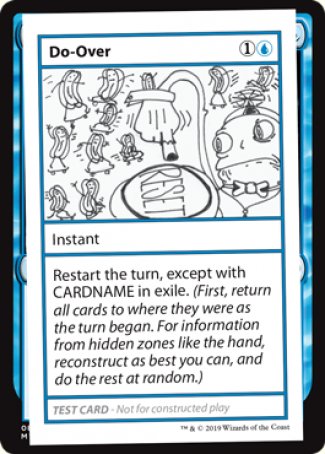 Do-Over (2021 Edition) [Mystery Booster Playtest Cards] 
