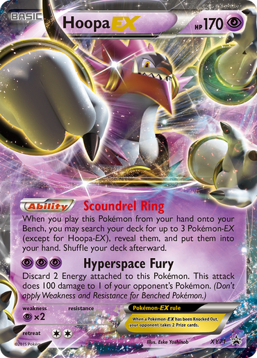 Hoopa EX (XY71) [XY: Black Star Promos] 