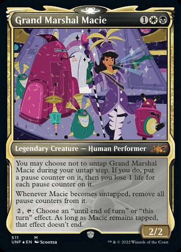 Grand Marshal Macie (Showcase) (Galaxy Foil) [Unfinity] 