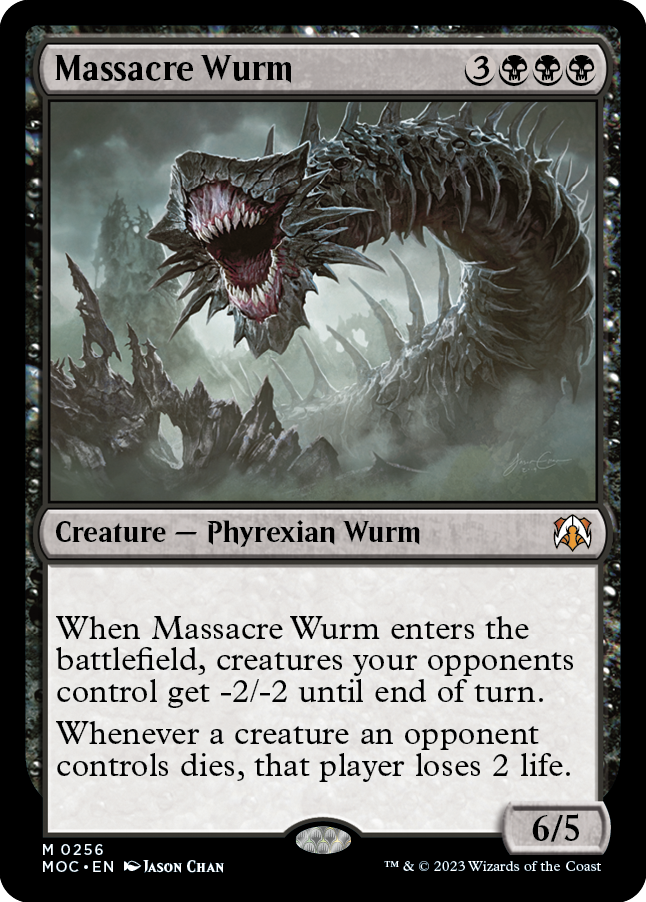 Wurm Massacre [March of the Machine Commander] 