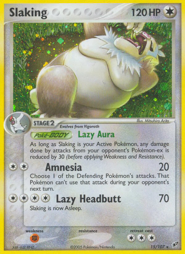 Slaking (15/107) [EX: Deoxys] 