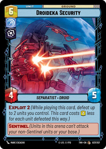 Droideka Security (037/257) (037/257) [Twilight of the Republic]