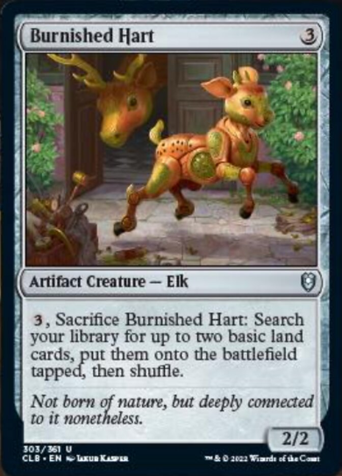 Burnished Hart [Commander Legends: Battle for Baldur's Gate] 