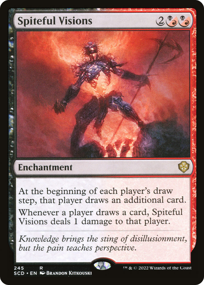 Spiteful Visions [Starter Commander Decks] 