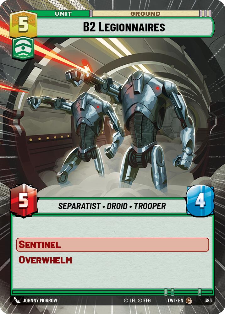 B2 Legionnaires (383) (Hyperspace) (383) [Twilight of the Republic]