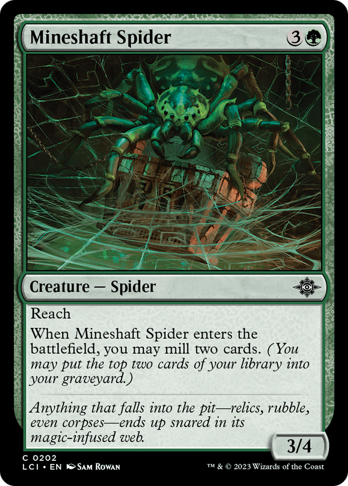 Mineshaft Spider [The Lost Caverns of Ixalan] 
