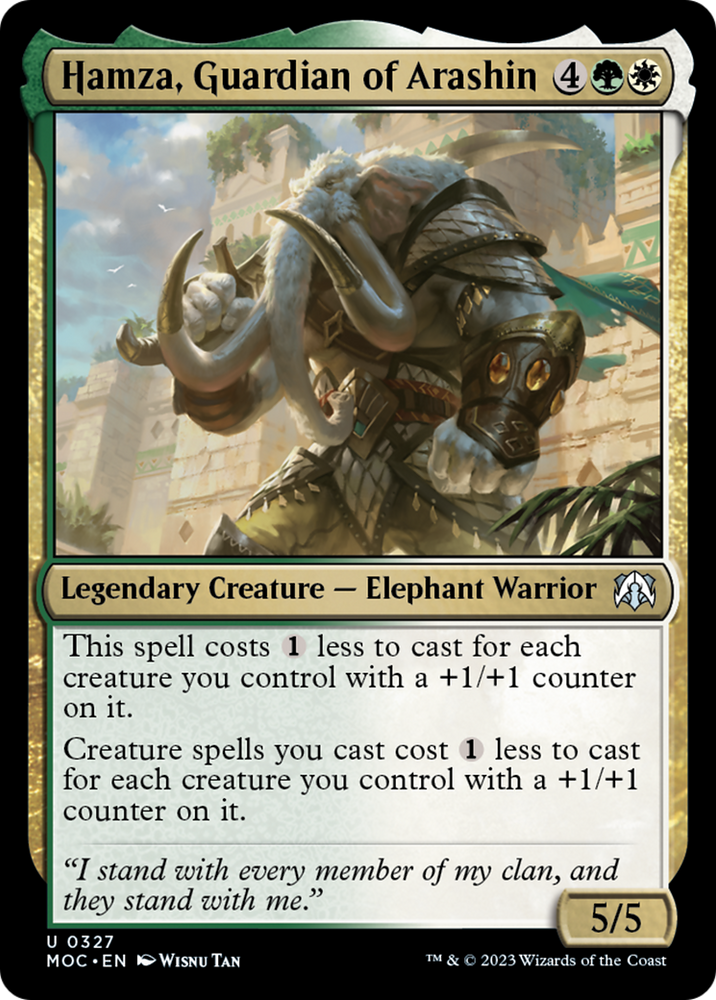 Hamza, Guardian of Arashin [March of the Machine Commander] 