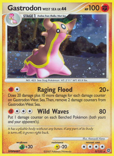 Gastrodon West Sea (9/132) [Diamond &amp; Pearl: Secret Wonders] 