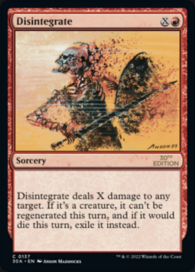 Disintegrate [30th Anniversary Edition] 