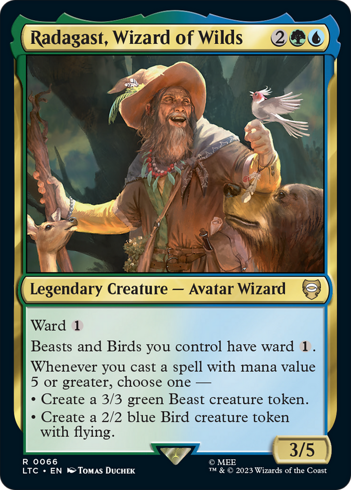Radagast, Wizard of Wilds [The Lord of the Rings: Tales of Middle-Earth Commander] 