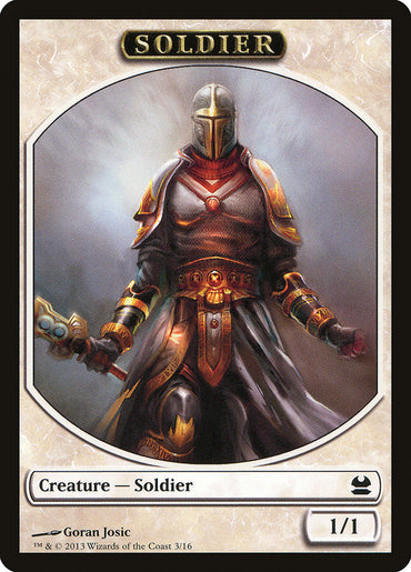 Soldier Token [Modern Masters Tokens] 