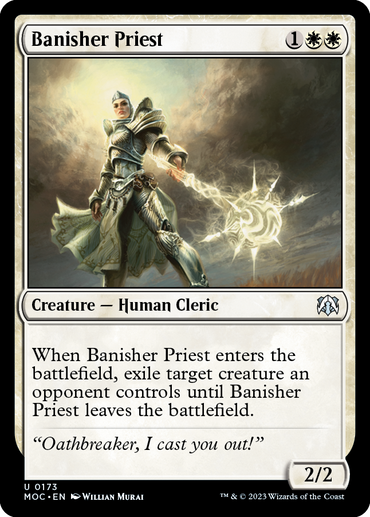 Banisher Priest [March of the Machine Commander] 