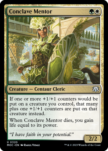 Conclave Mentor [March of the Machine Commander] 