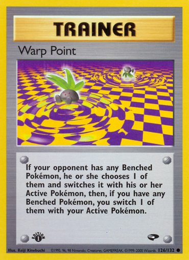 Warp Point (126/132) [Gym Challenge 1st Edition] 
