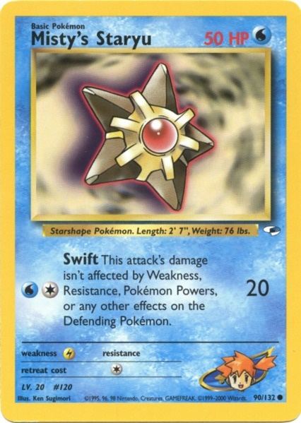 Misty's Staryu (90/132) [Gym Heroes Unlimited] 