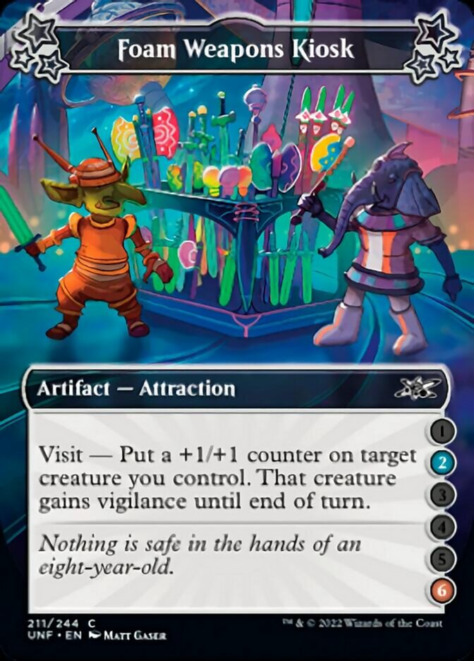 Foam Weapons Kiosk (2-6) [Unfinity] 