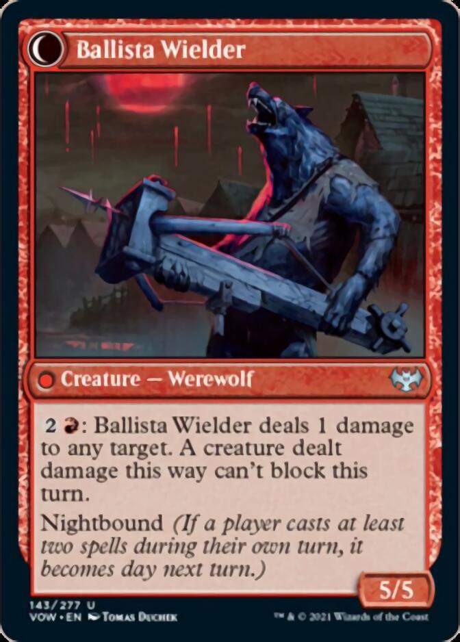 Ballista Watcher // Ballista Wielder [Innistrad: Crimson Vow] 