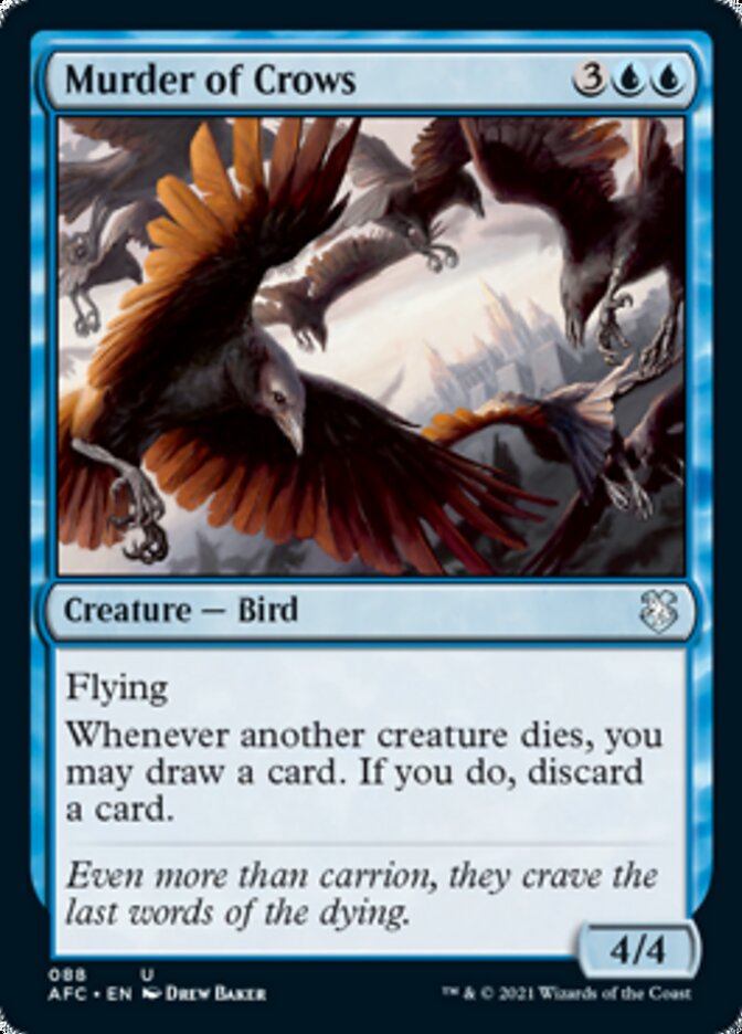 Murder of Crows [Dungeons &amp; Dragons: Adventures in the Forgotten Realms Commander] 