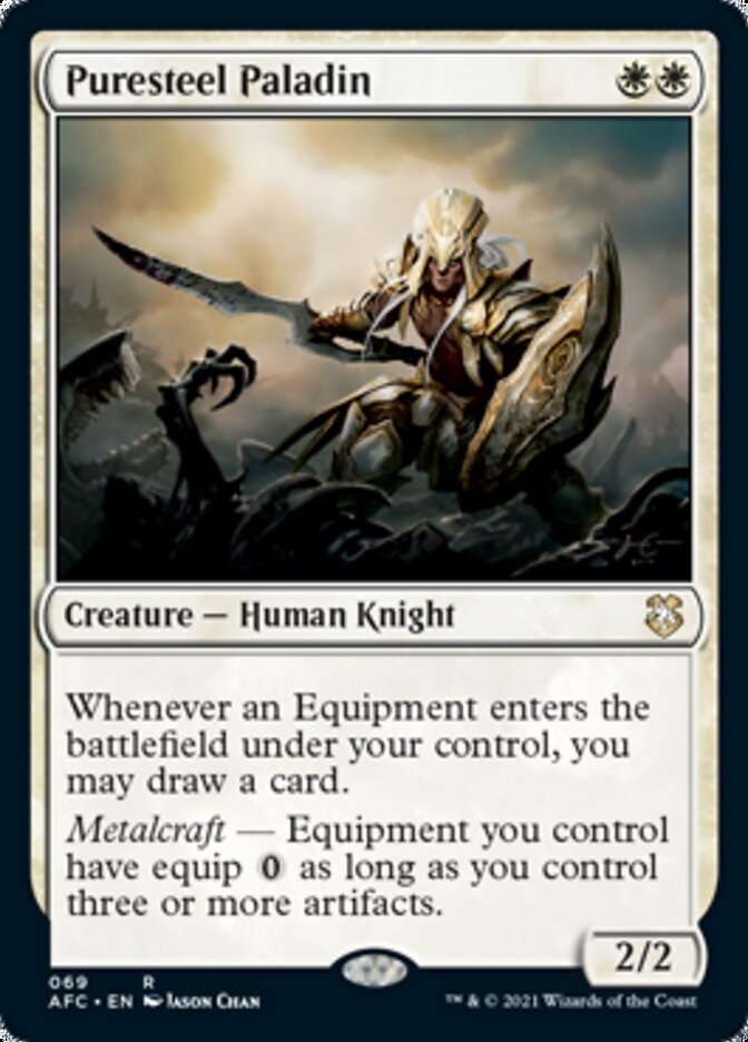 Puresteel Paladin [Dungeons &amp; Dragons: Adventures in the Forgotten Realms Commander] 
