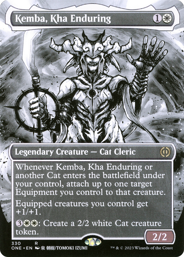 Kemba, Kha Enduring (Borderless Manga) [Phyrexia: All Will Be One] 