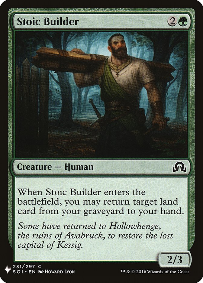 Stoic Builder [Mystery Booster] 