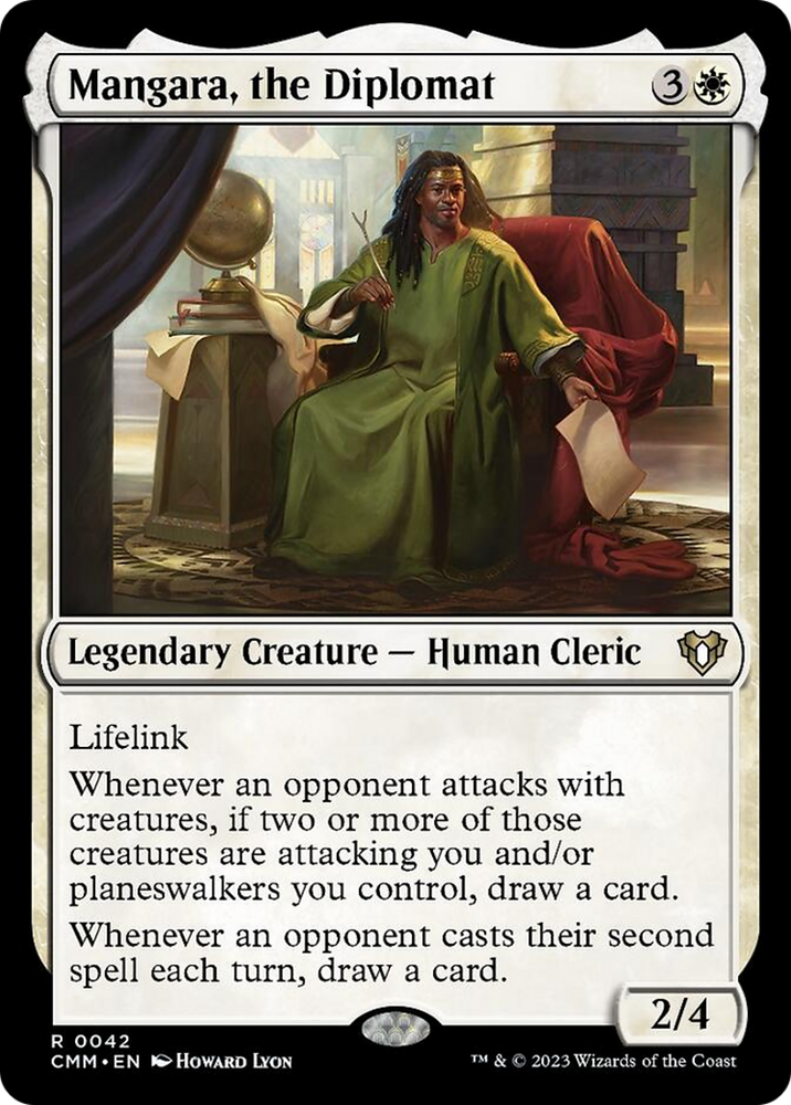 Mangara, the Diplomat [Commander Masters] 