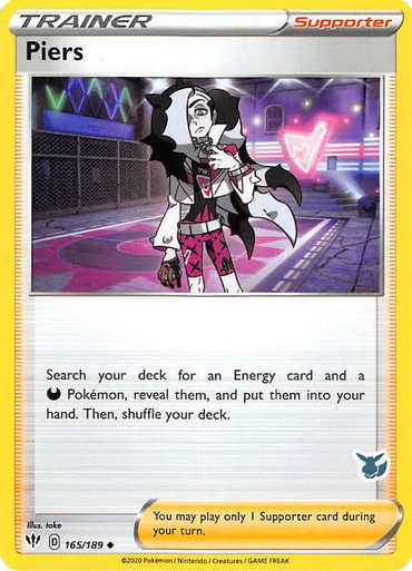 Piers (165/189) (Eevee Deck) [Battle Academy 2022] 
