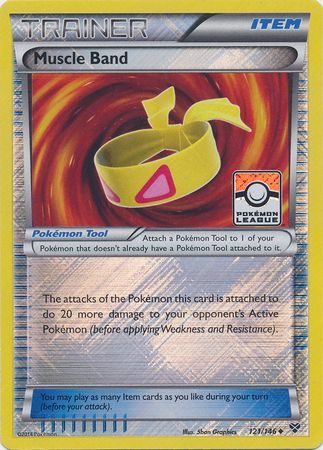 Muscle Band (121/146) (League Promo) [XY: Base Set] 