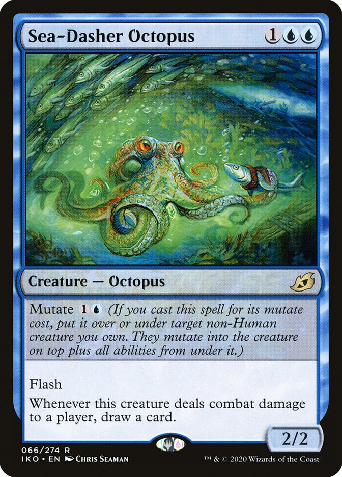 Sea-Dasher Octopus [Ikoria: Lair of Behemoths] 