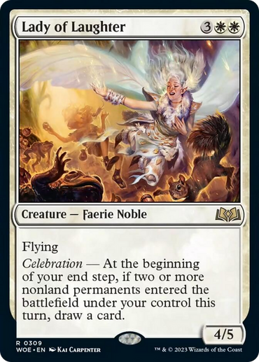Lady of Laughter [Wilds of Eldraine] 
