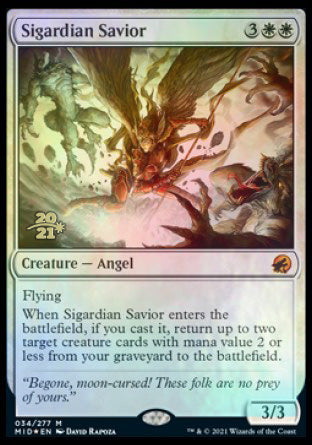 Sigardian Savior [Innistrad: Midnight Hunt Prerelease Promos] 