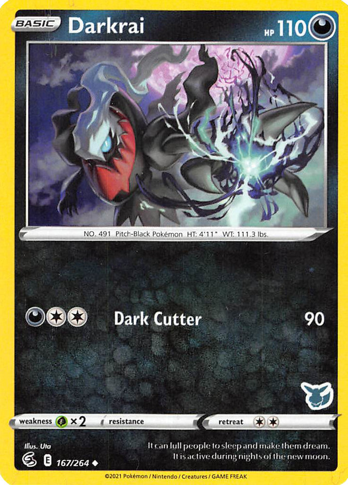 Darkrai (167/264) (Eevee Deck) [Battle Academy 2022] 