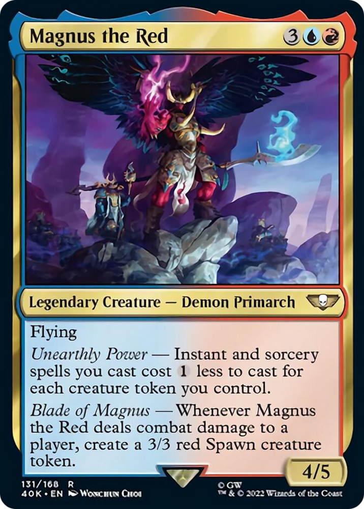 Magnus the Red (Surge Foil) [Warhammer 40,000] 