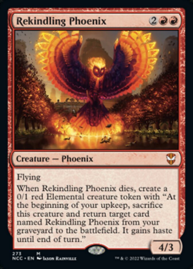 Rekindling Phoenix [Streets of New Capenna Commander] 