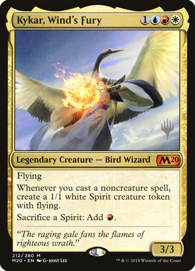 Kykar, Wind's Fury (Promo Pack) [Core Set 2020 Promos] 