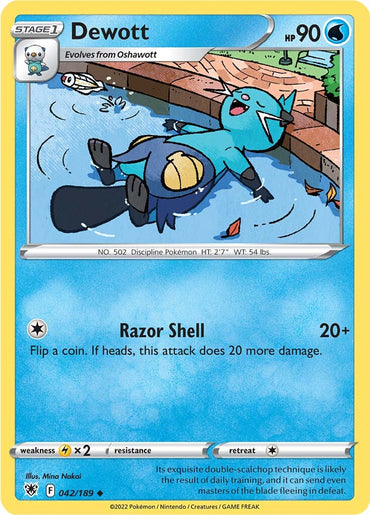 Dewott (042/189) [Sword &amp; Shield: Astral Radiance] 