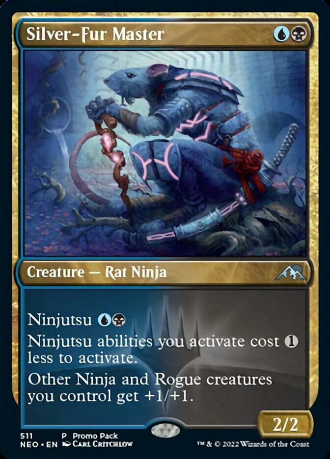 Silver-Fur Master (Promo Pack) [Kamigawa: Neon Dynasty Promos] 