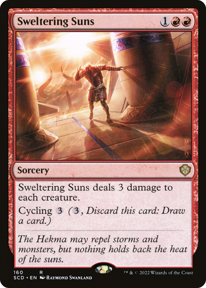 Sweltering Suns [Starter Commander Decks] 