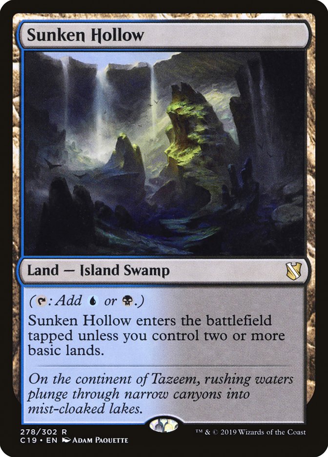 Sunken Hollow [Order 2019] 
