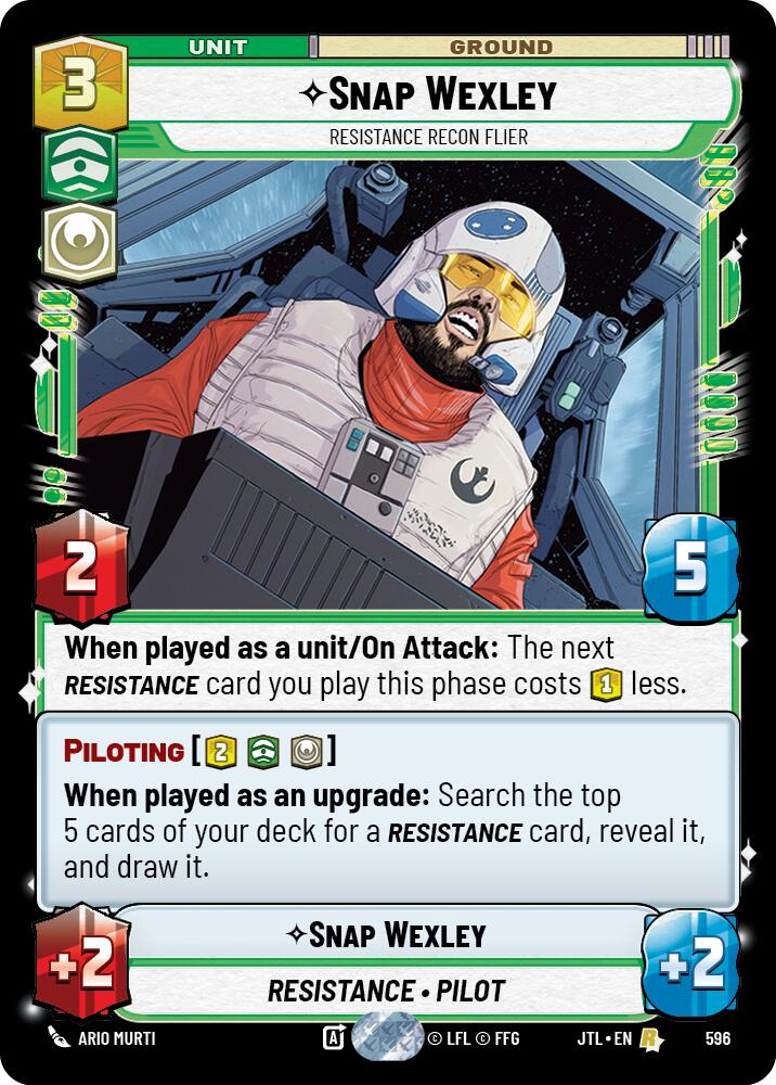 Snap Wexley - Resistance Recon Flier (596) (596) [Jump to Lightspeed]